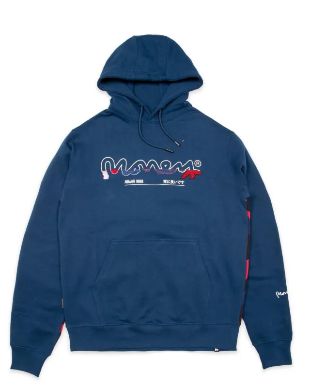 Money Back Up Hood Navy sold by Money Clothing