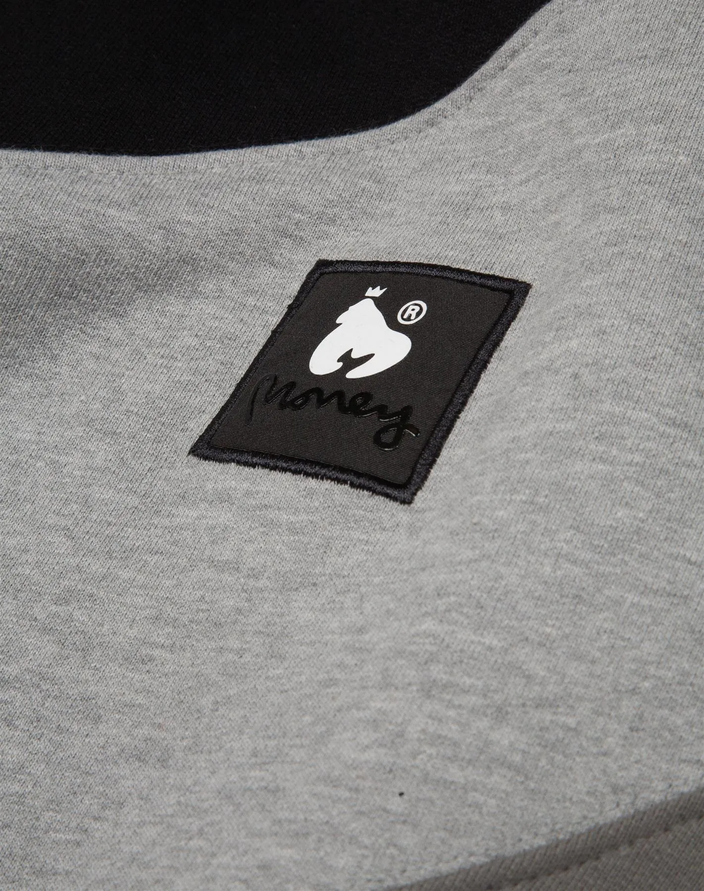 Swish Cut Combo Patch Crew Sweat Black sold by Money Clothing product image thumbnail 3