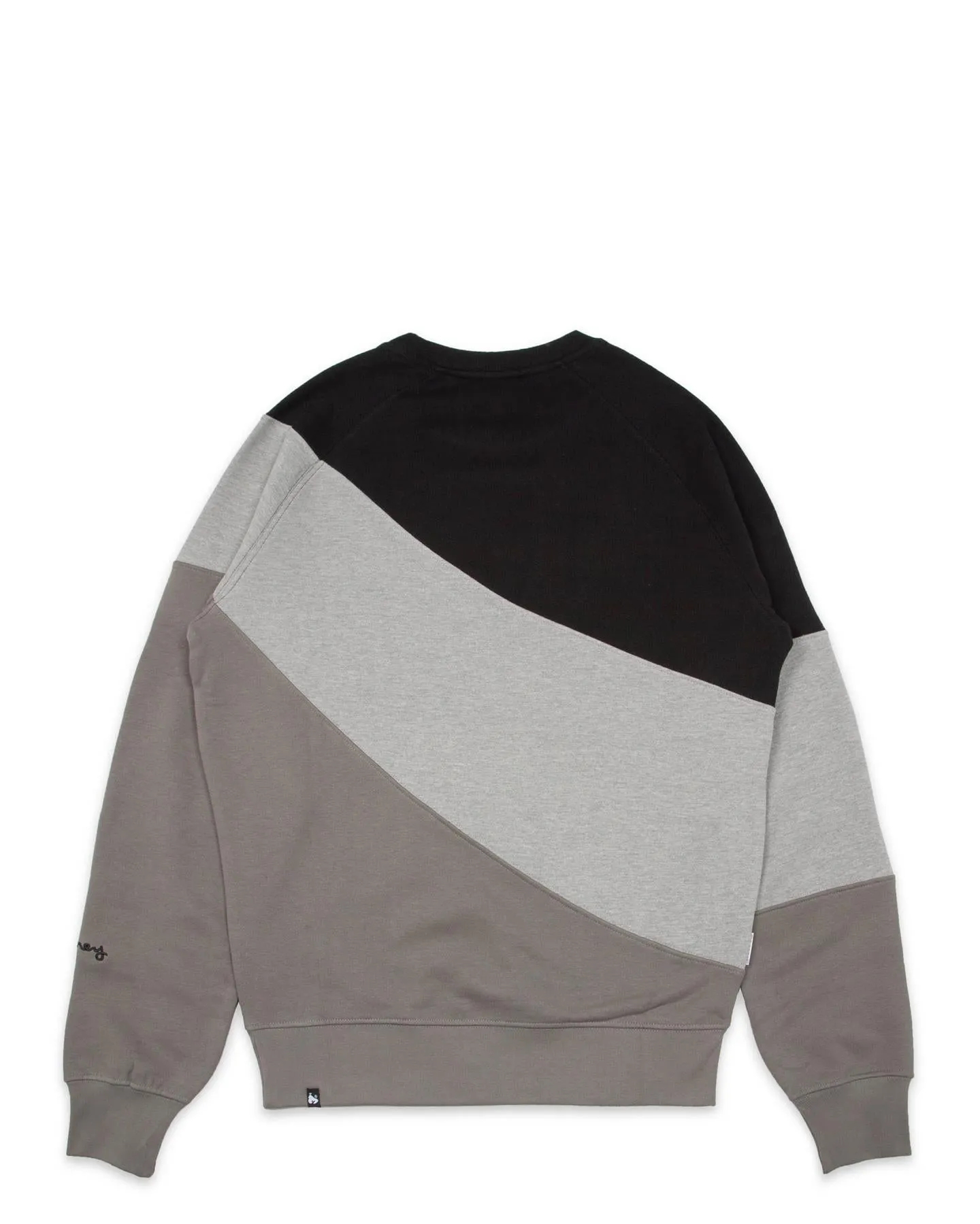 Swish Cut Combo Patch Crew Sweat Black sold by Money Clothing product image thumbnail 2