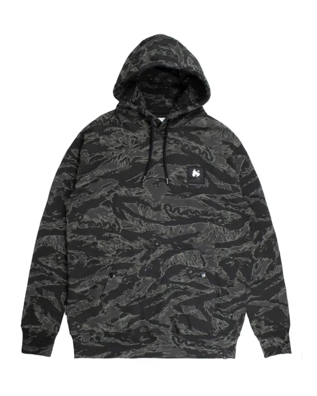 Tiger Camo Hood Black Tiger Camo sold by Money Clothing