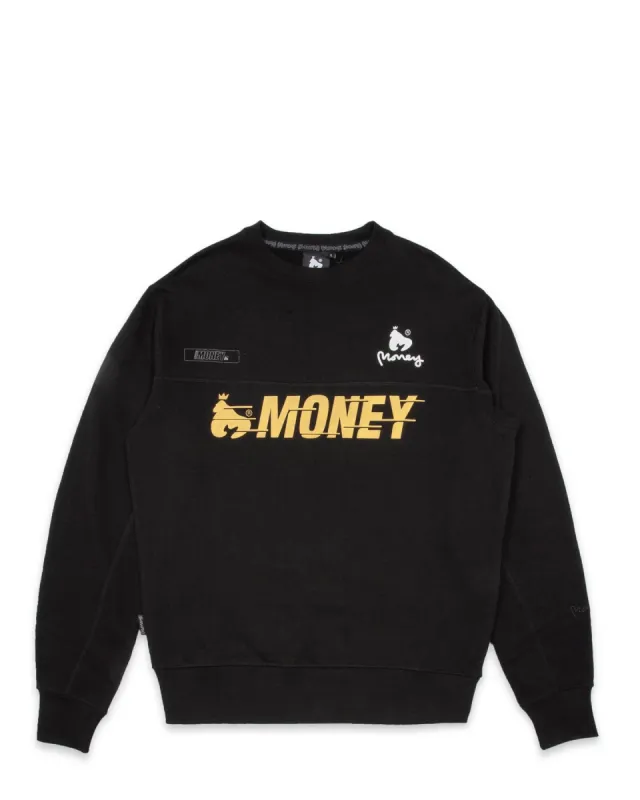 Speed Money Crew Sweat Black sold by Money Clothing