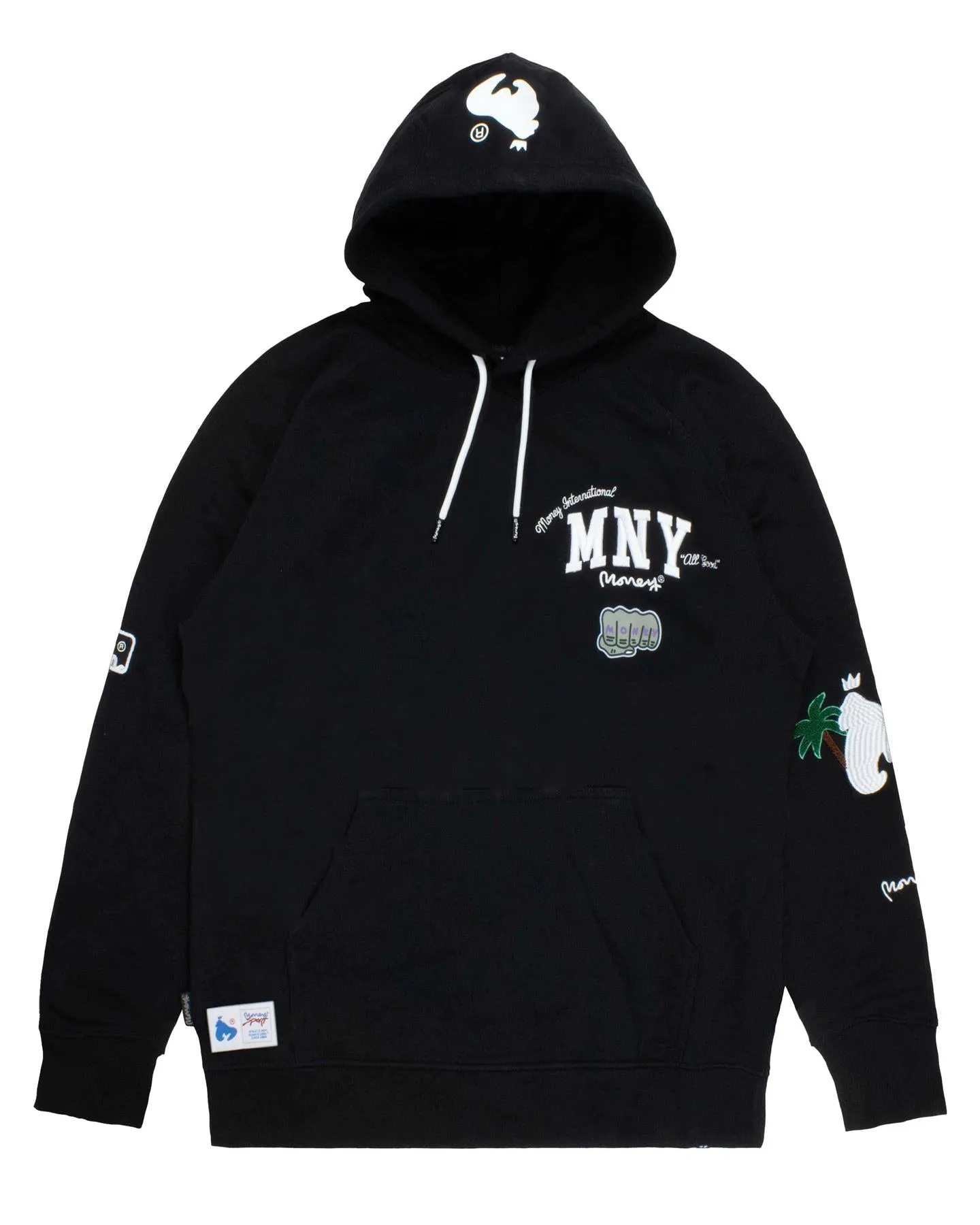 Money Lux Hood Tracksuit Black sold by Money Clothing product image thumbnail 2