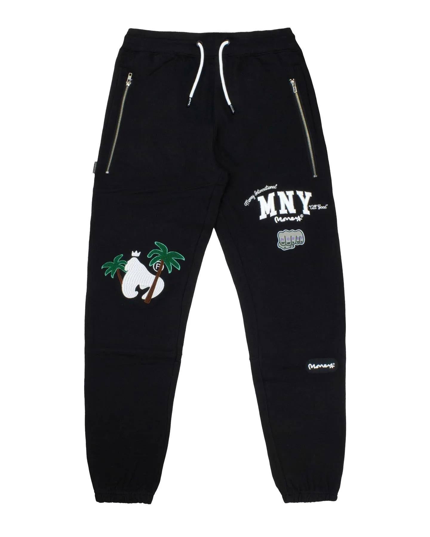 Money Lux Hood Tracksuit Black sold by Money Clothing product image thumbnail 4