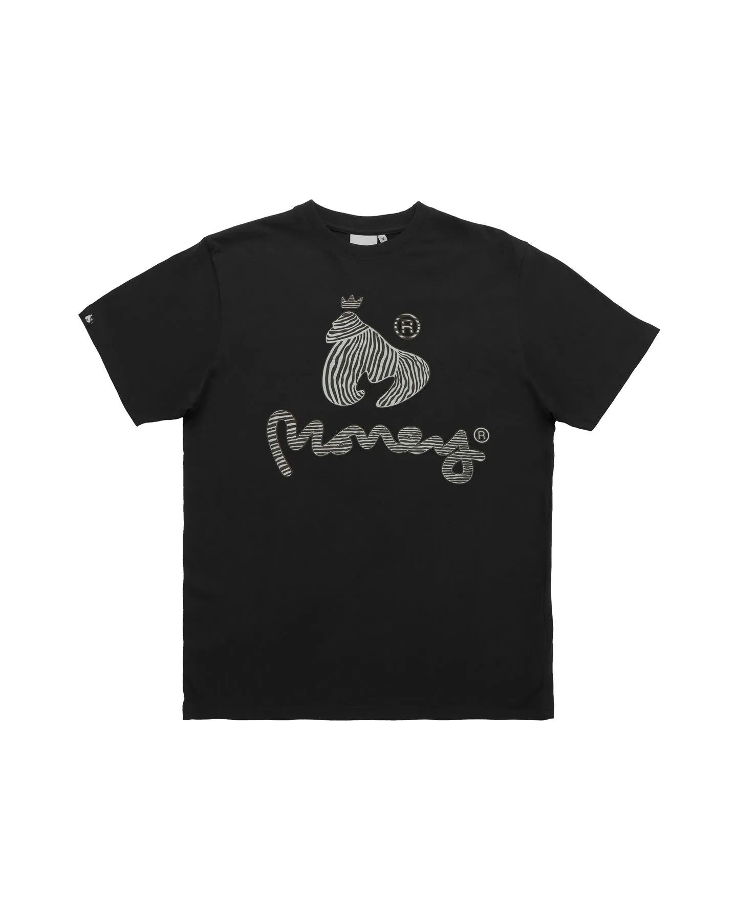 Zebra Ape Sig Tee Black sold by Money Clothing