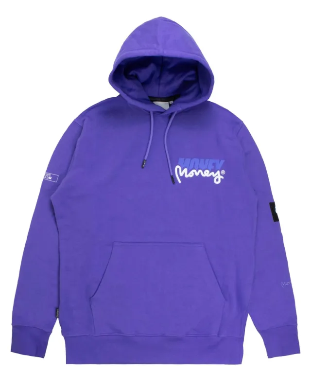Two Money Hood Purple sold by Money Clothing