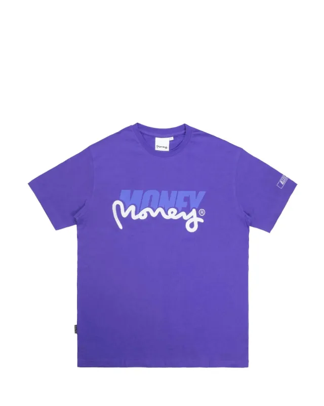 Two Money Tee Purple sold by Money Clothing