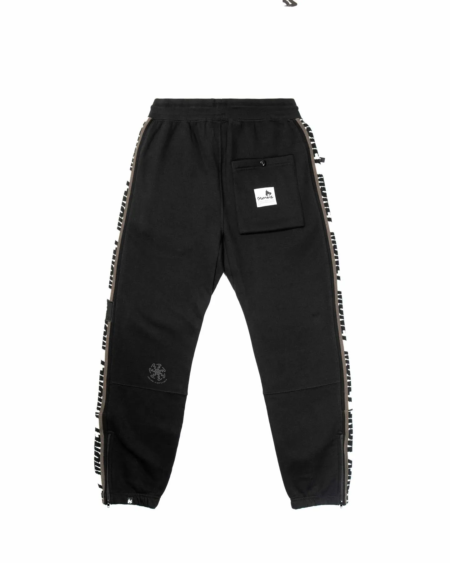 Block Tape Trackpant Black sold by Money Clothing product image thumbnail 2