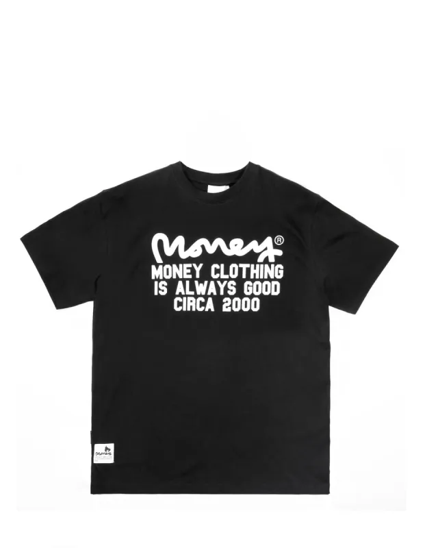 Always Good Tee Black sold by Money Clothing