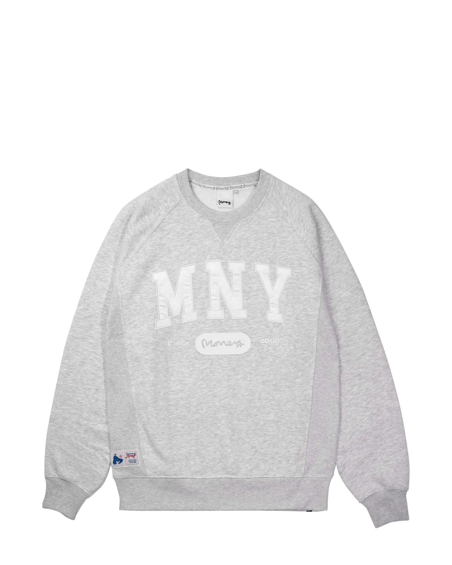 State Crew Tracksuit Grey Melange sold by Money Clothing product image thumbnail 4