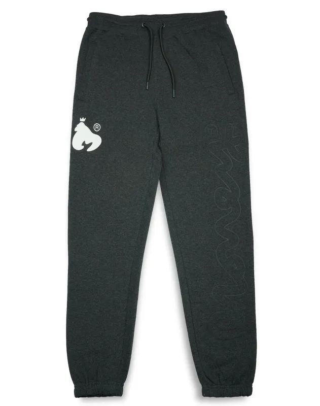 Money Sig Line Trackpant Charcoal sold by Money Clothing