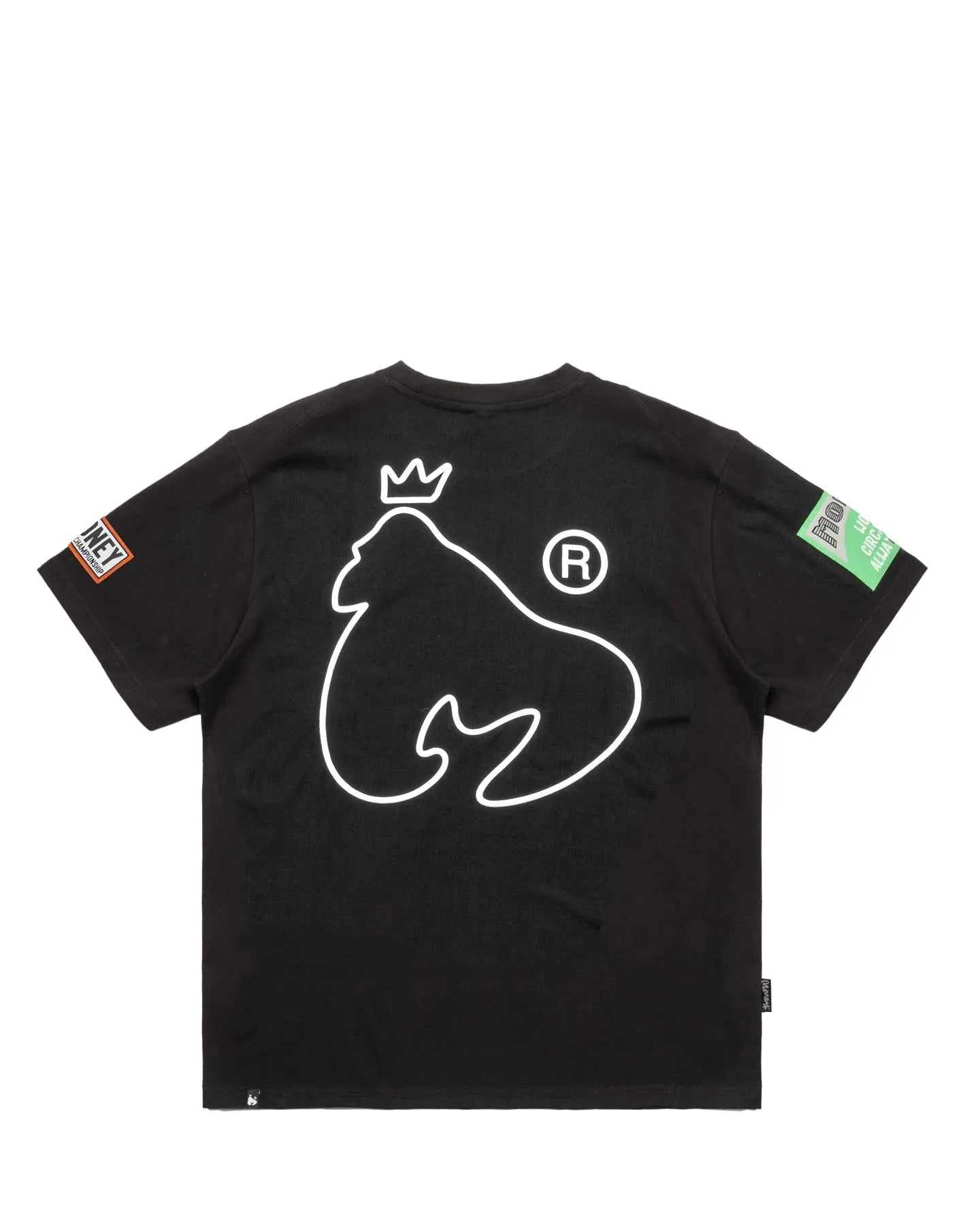 Money Patch Tee Short Set Black sold by Money Clothing product image thumbnail 3