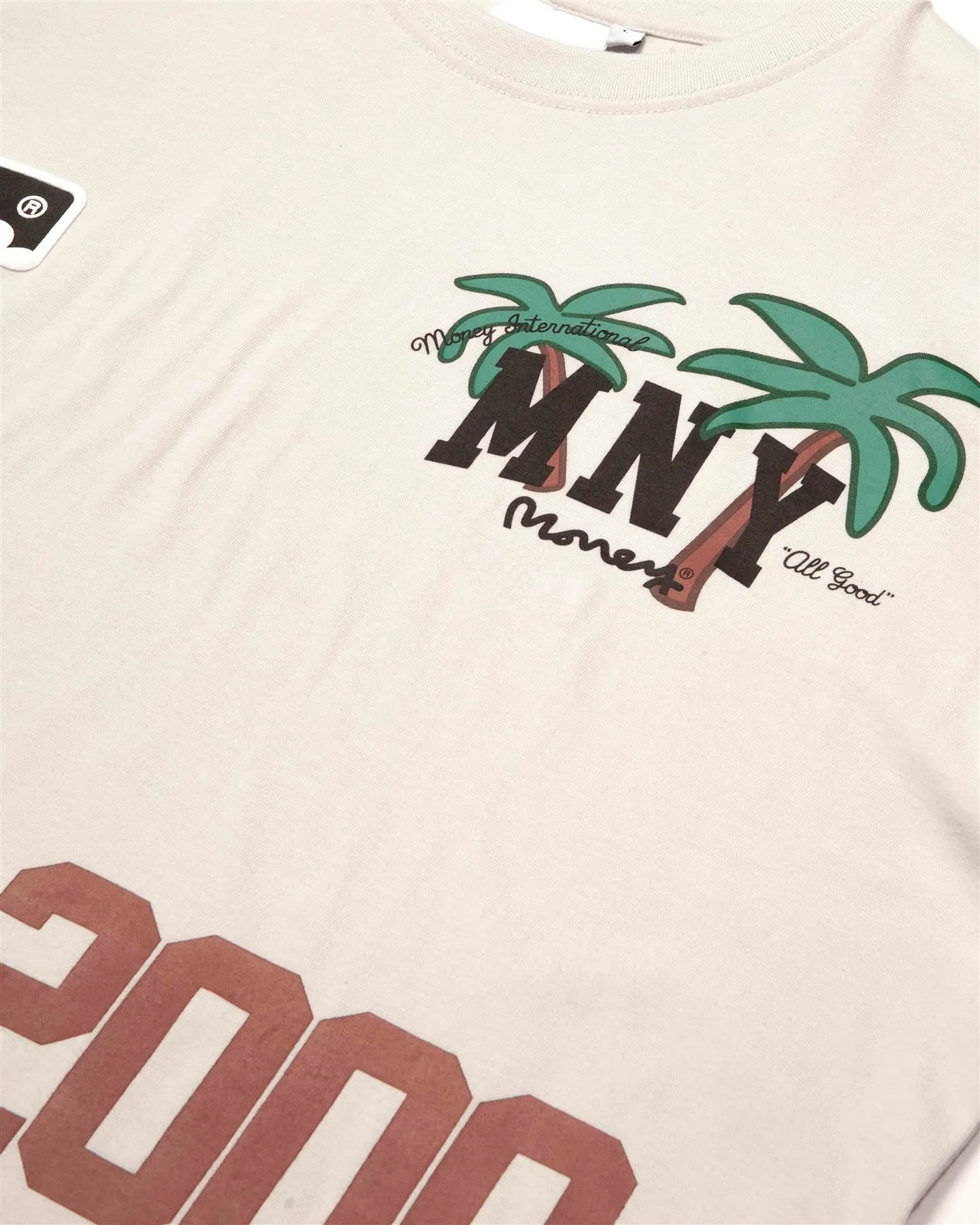 Money Lux Circa Tee Dawn Grey sold by Money Clothing product image thumbnail 3