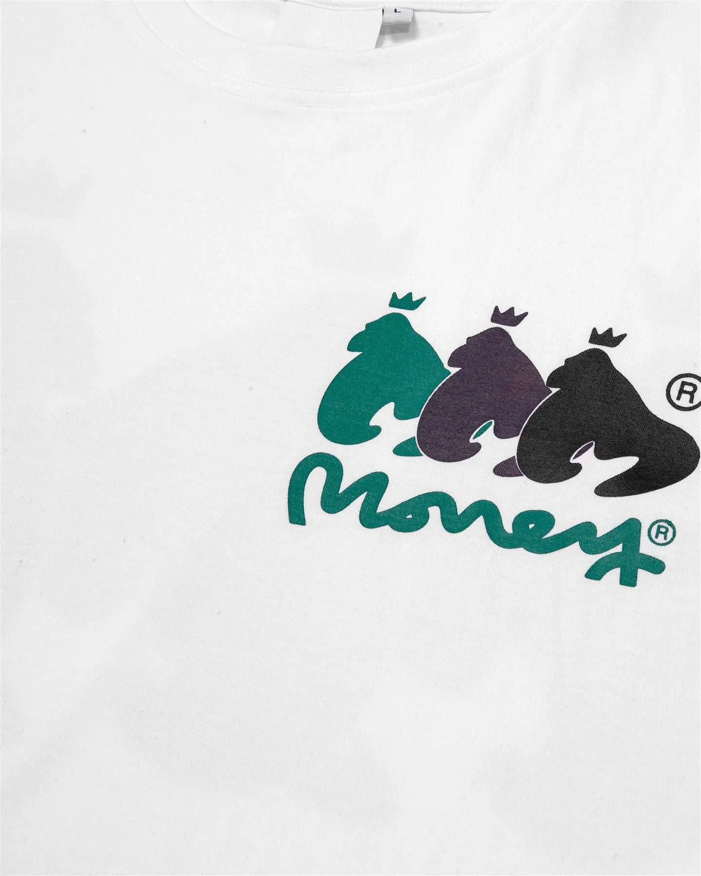 Money Triple Ape Tee White sold by Money Clothing product image thumbnail 2