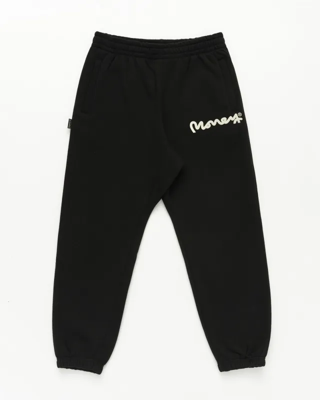 Sig Ape Heavy Weight Joggers Black sold by Money Clothing
