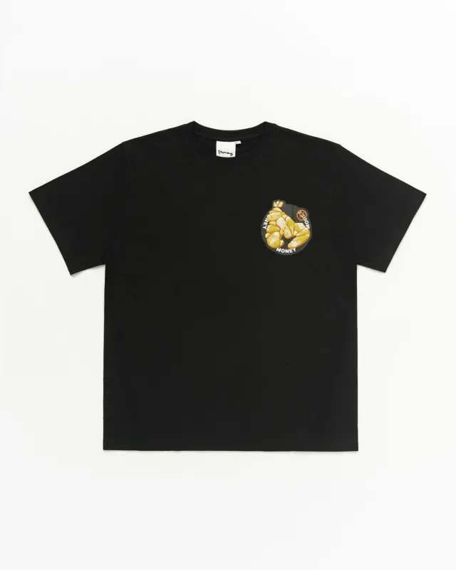 Big Stone Ape Tee Black made by Money Clothing