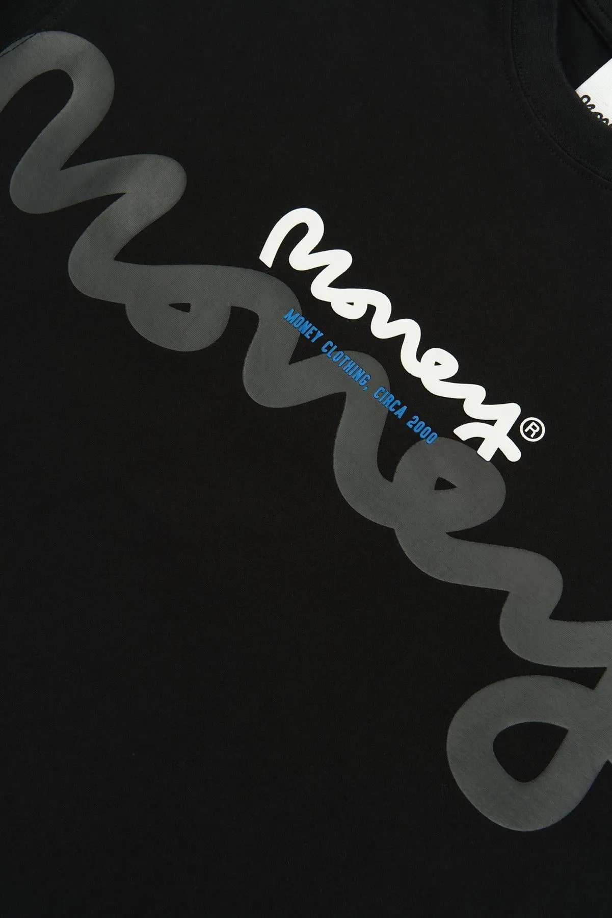 Interflow Tee Black sold by Money Clothing product image thumbnail 3