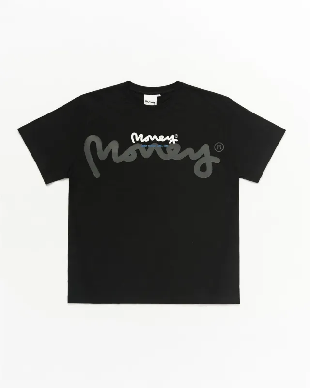 Interflow Tee Black sold by Money Clothing