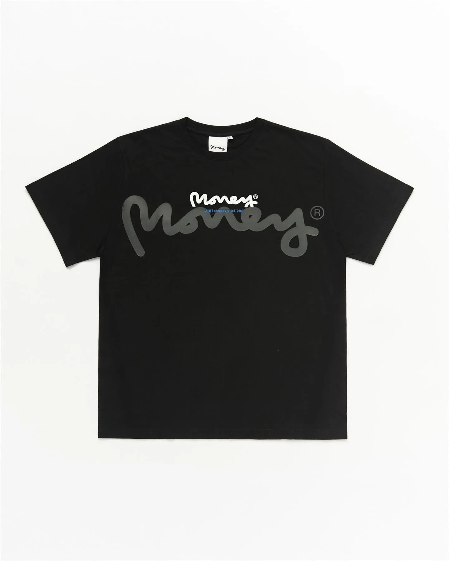 Interflow Tee Black sold by Money Clothing