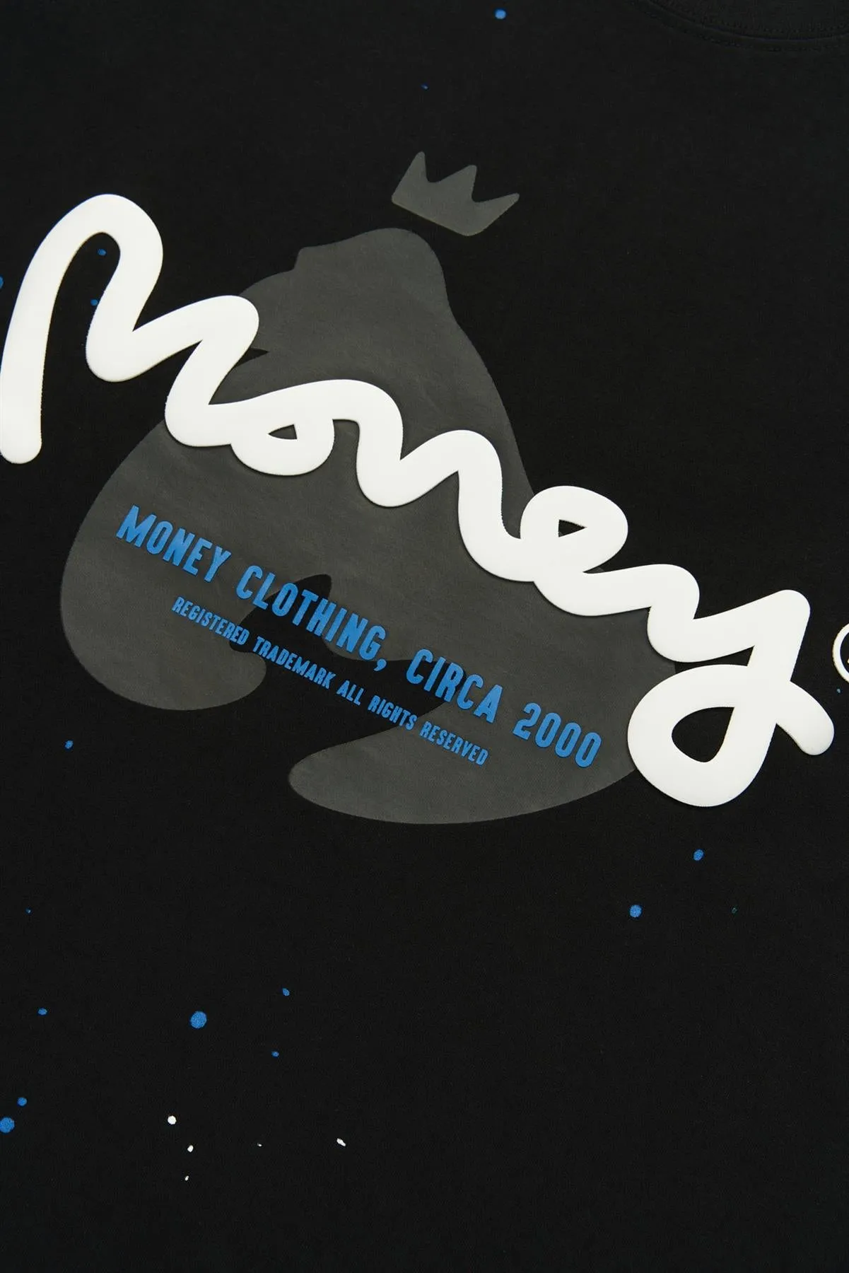 Sig Veneer Drip Tee Black/Blue sold by Money Clothing product image thumbnail 3