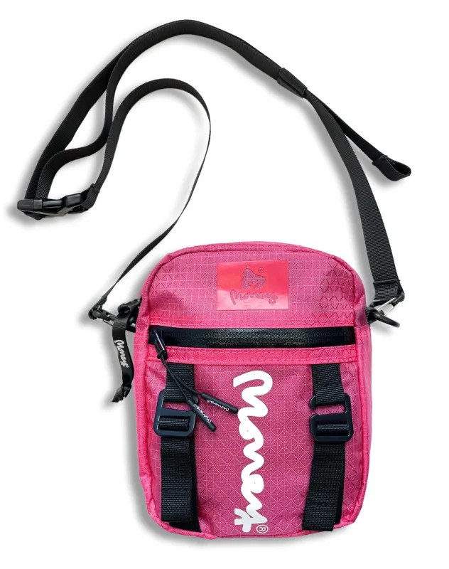 Inter City Back Messenger Bag Pink sold by Money Clothing