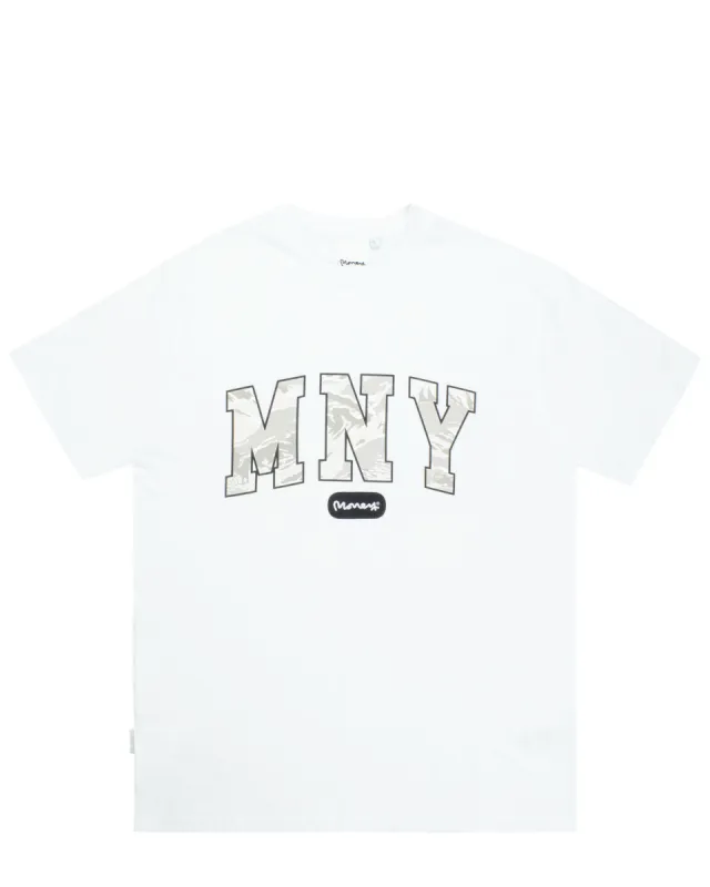 Money Camo Fill Tee White sold by Money Clothing
