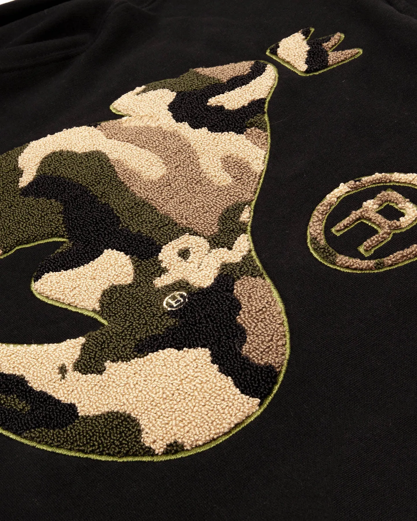 Chop Sig Camo Crew Sweat Black sold by Money Clothing product image thumbnail 3
