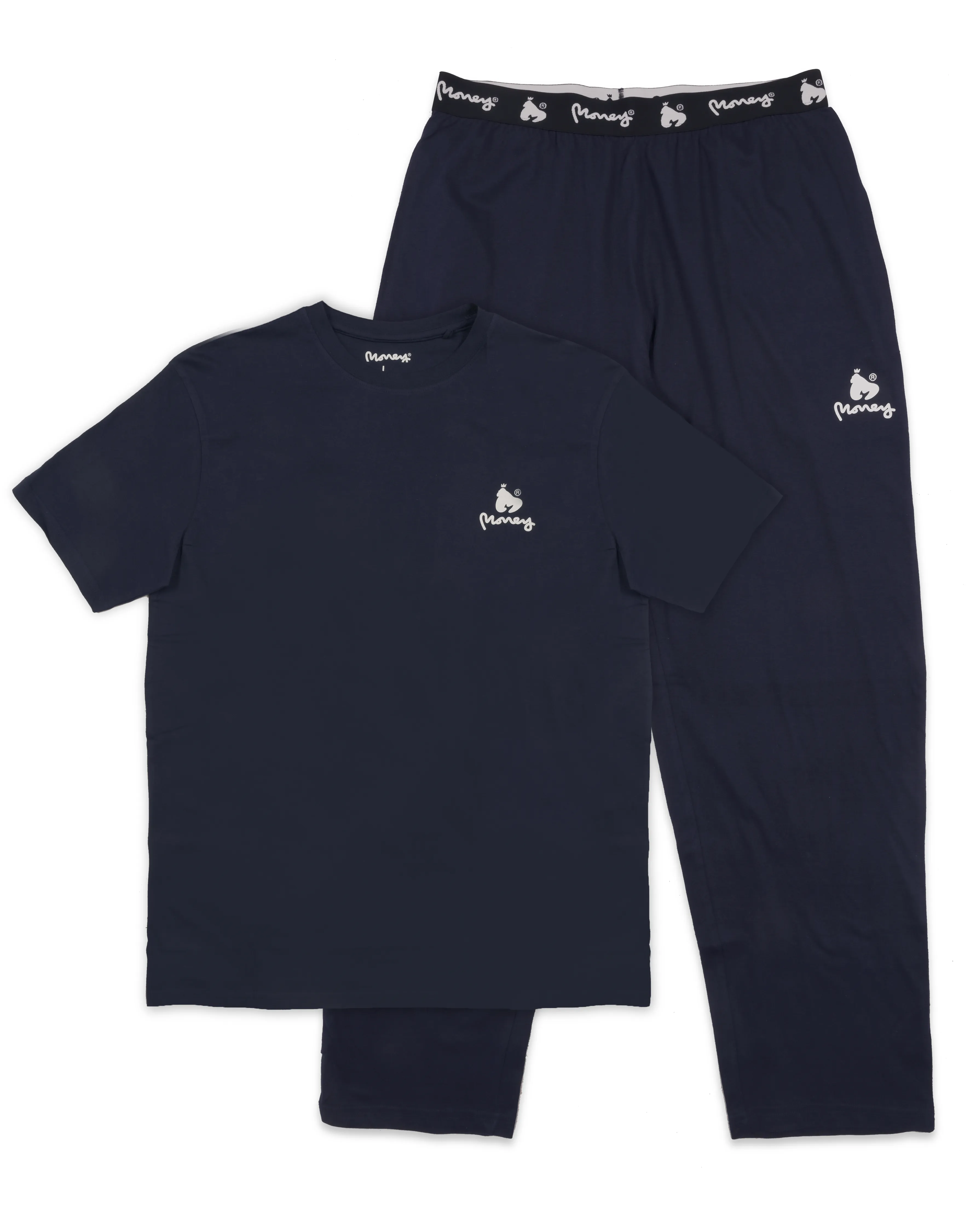 Money Lounger Long Navy Set 2 Pack sold by Money Clothing