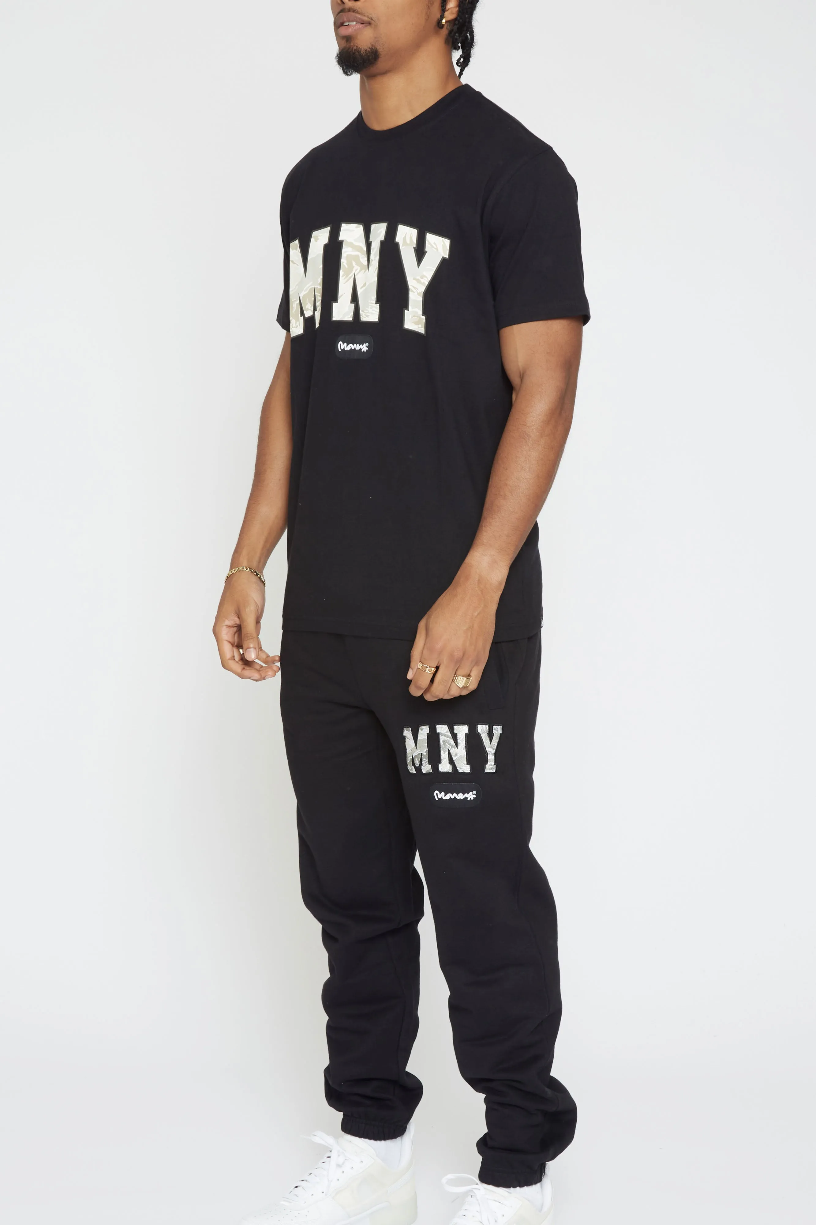 Money Camo Fill Tee Black sold by Money Clothing product image thumbnail 3