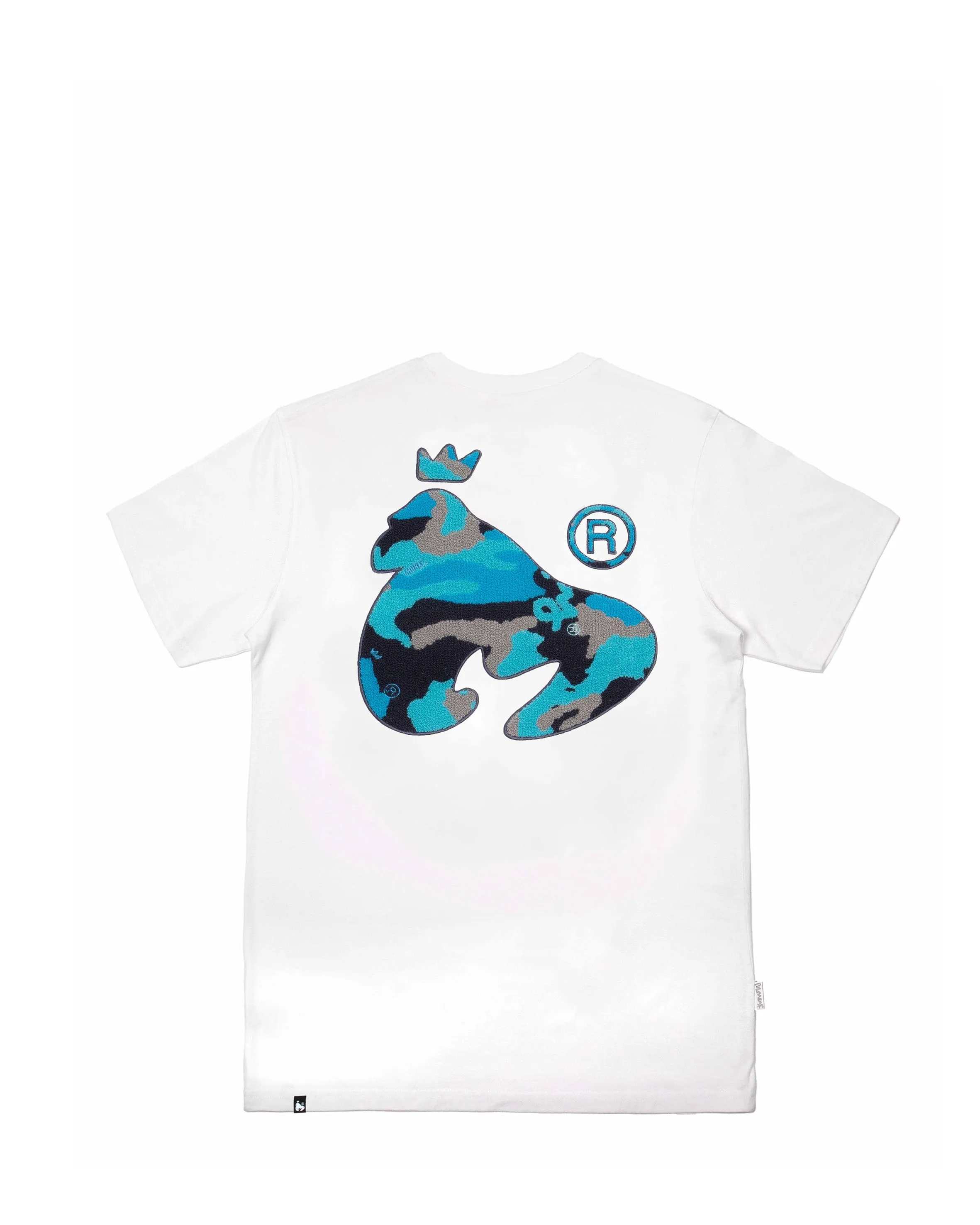 CHOP SIG APE CAMO TEE - WHITE sold by Money Clothing product image thumbnail 2