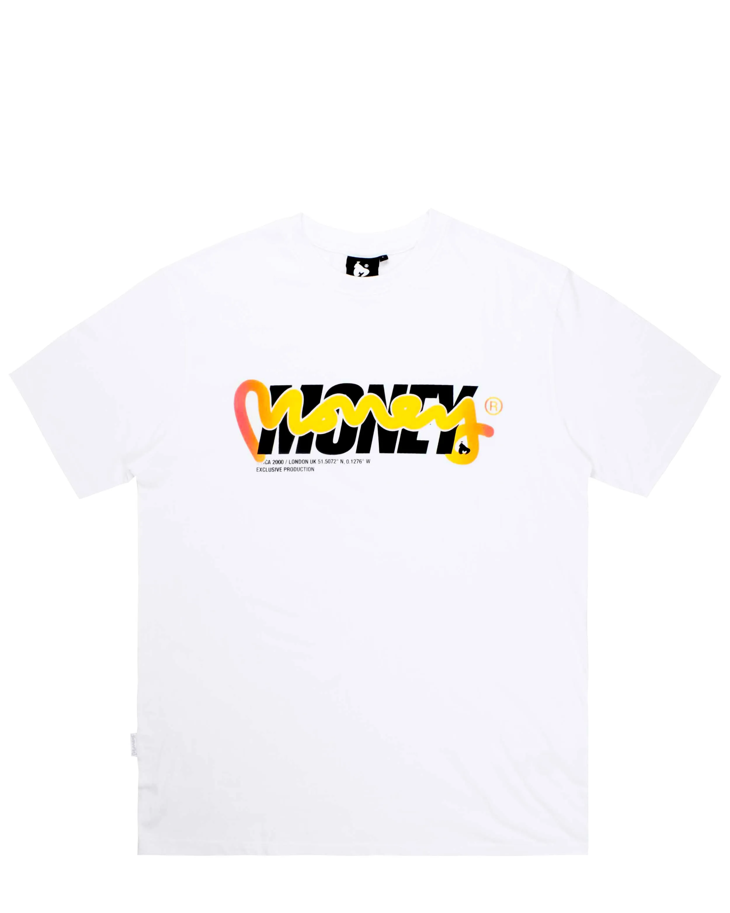 Double Puff Tee White sold by Money Clothing