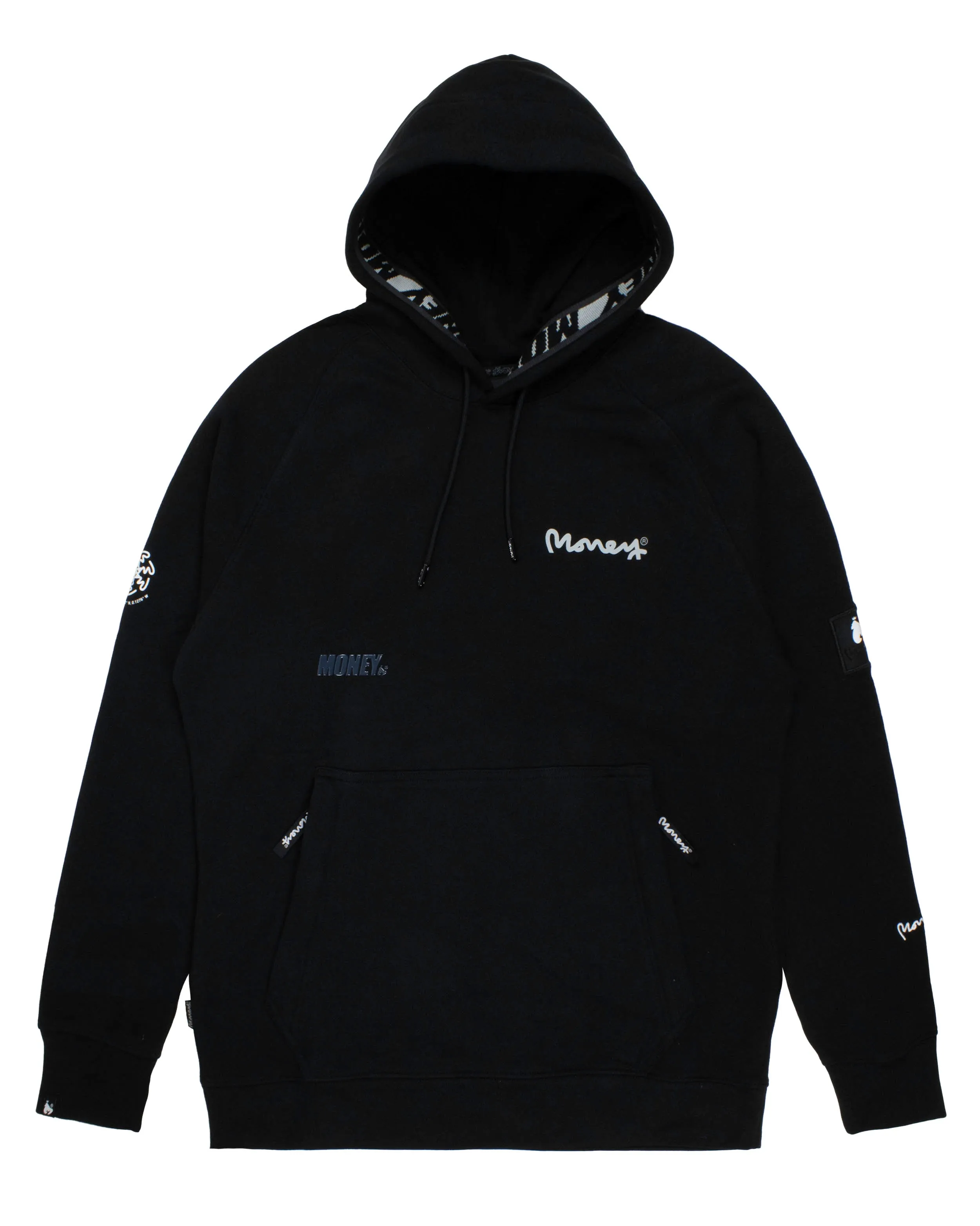 Money Flux Hood Black sold by Money Clothing