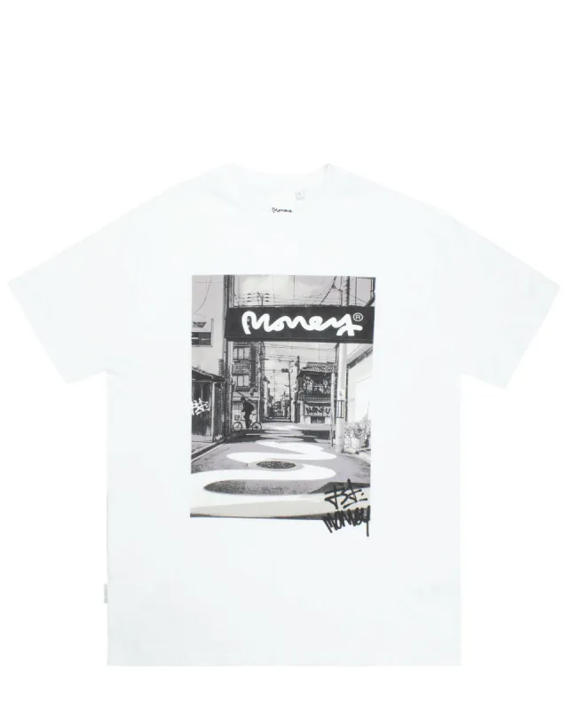 MONEY TOKYO TEE - WHITE sold by Money Clothing