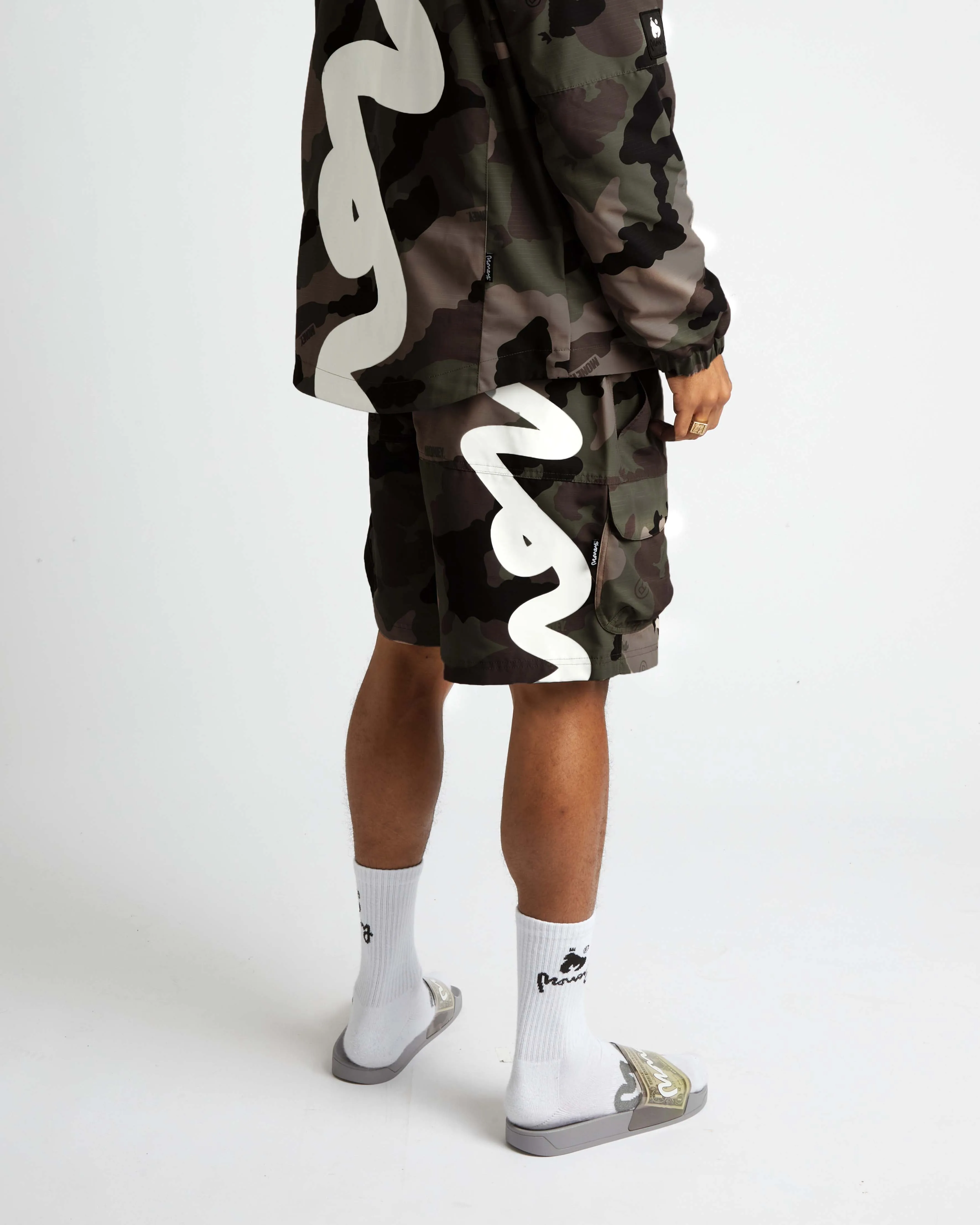 G SIG MOUNTAIN SHORTS - FOREST CAMO sold by Money Clothing product image thumbnail 2