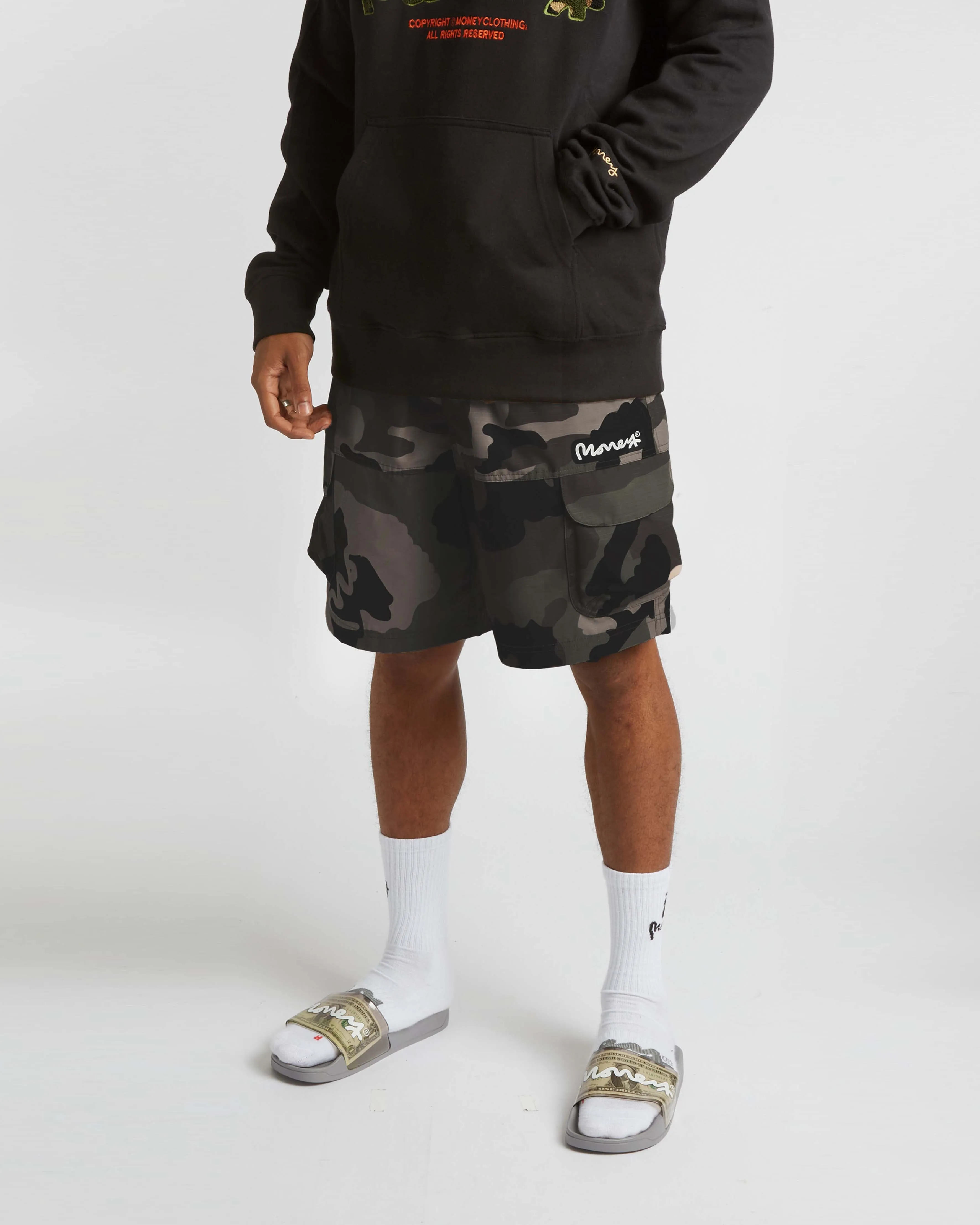 G SIG MOUNTAIN SHORTS - FOREST CAMO sold by Money Clothing product image thumbnail 4