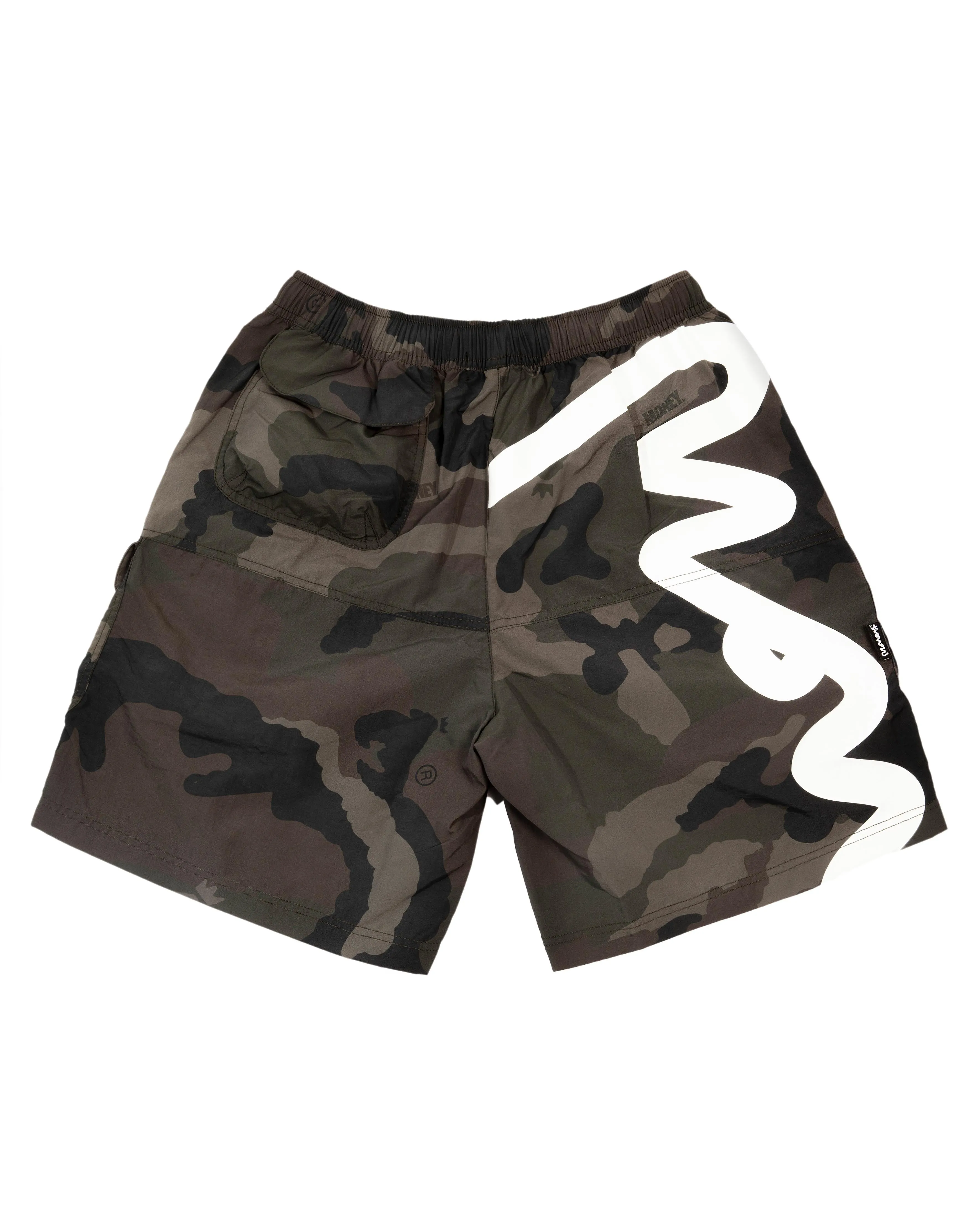 G SIG MOUNTAIN SHORTS - FOREST CAMO sold by Money Clothing product image thumbnail 3