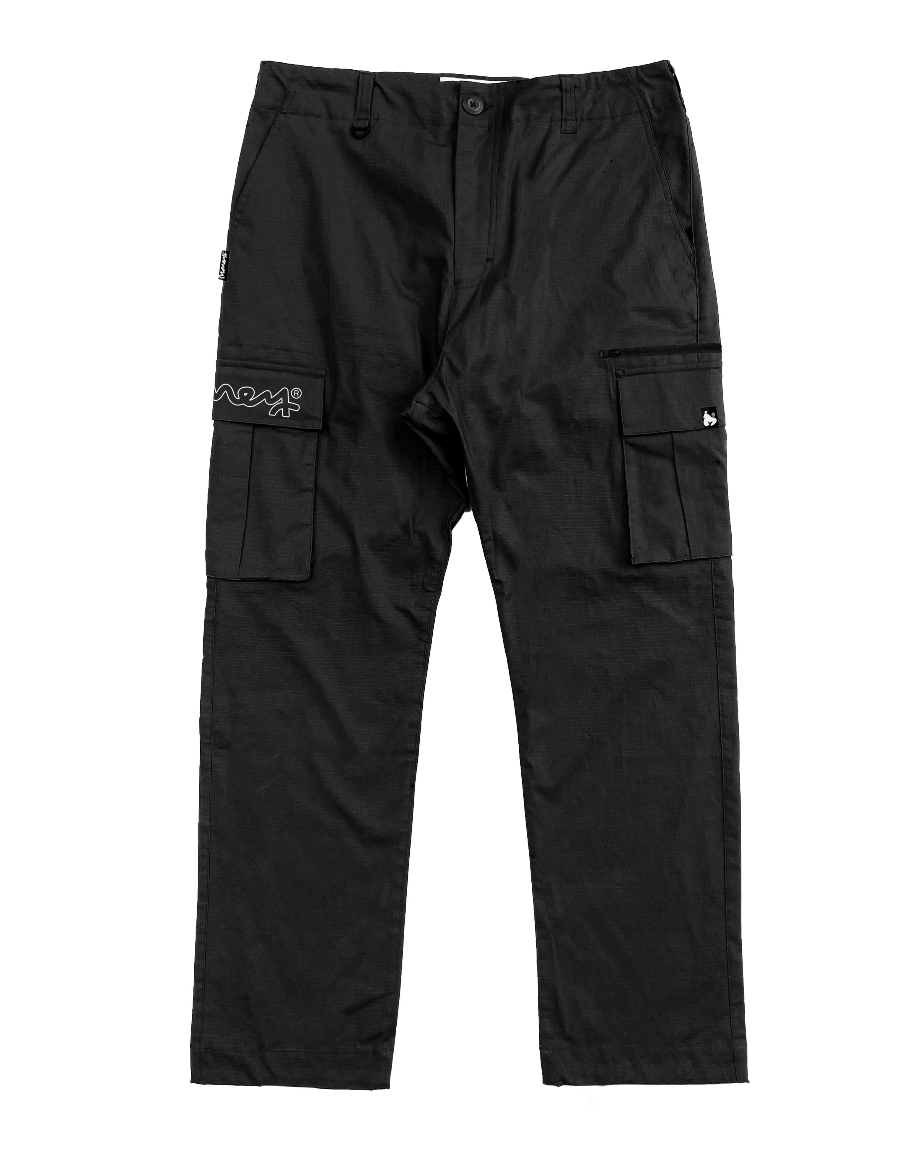 Action Cargo Pants Black sold by Money Clothing