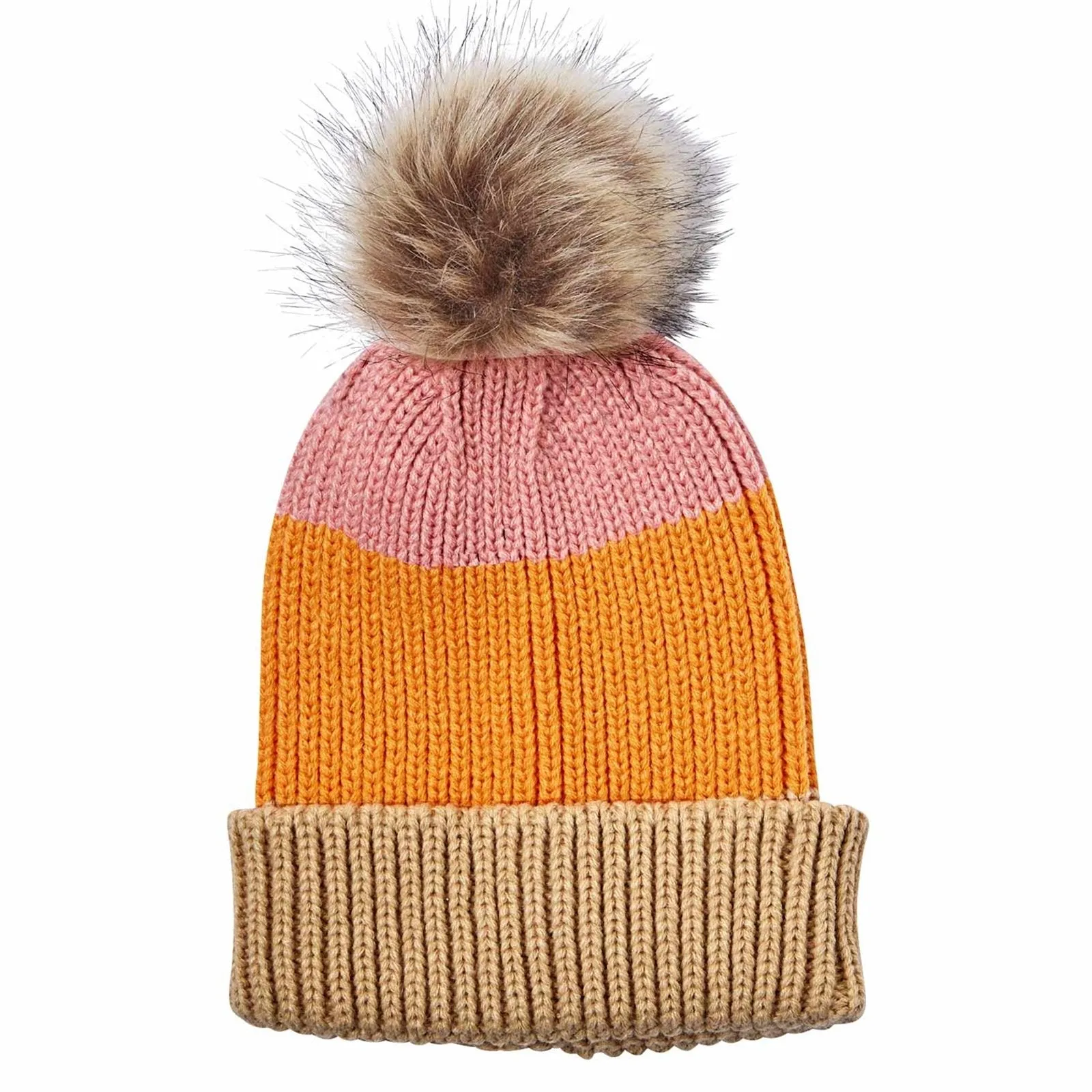 Adorable Chelsea Orange Knit Beanie sold by rockflowerpaper product image thumbnail 2