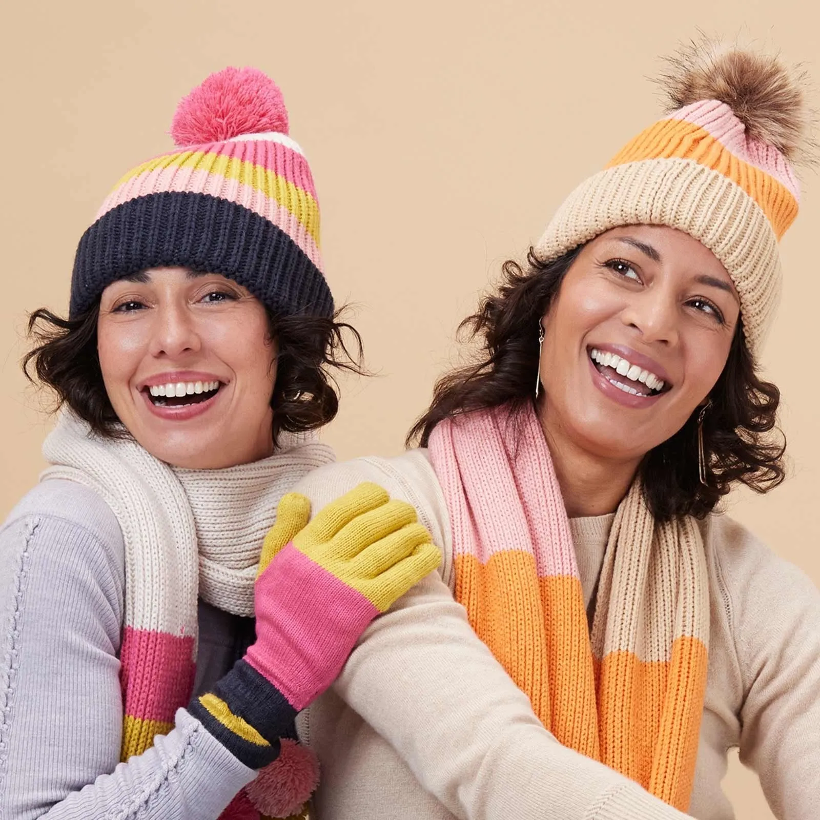 Adorable Chelsea Orange Knit Beanie sold by rockflowerpaper product image thumbnail 3