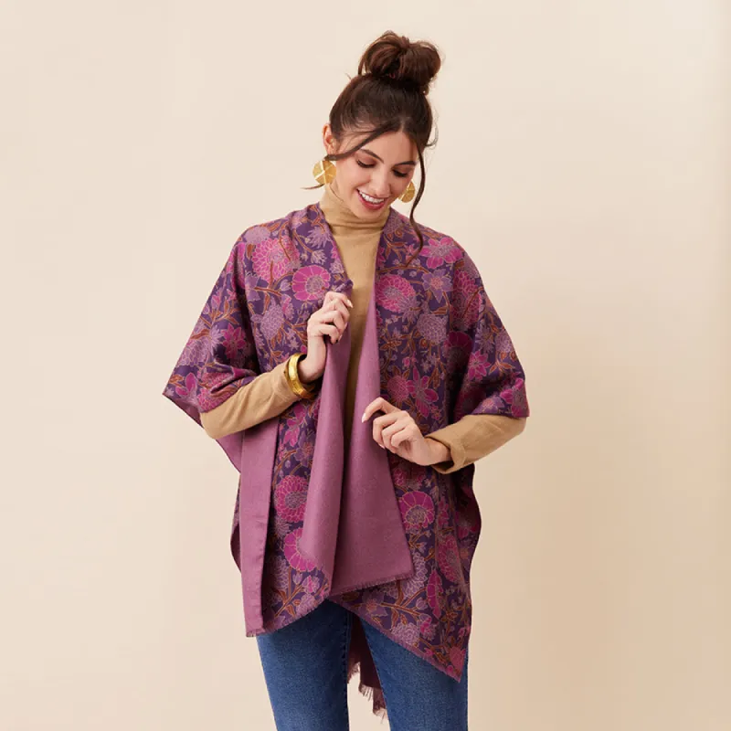 Capri Plum Kimono sold by rockflowerpaper