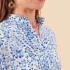 Floral Kelp Ocean Button Down Beach Tunic sold by rockflowerpaper