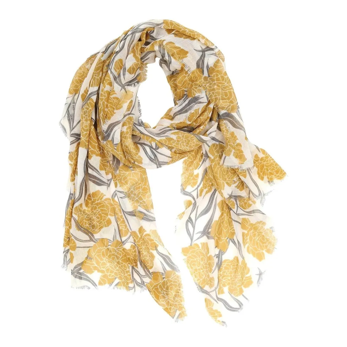 Marigold Featherweight Scarf sold by rockflowerpaper product image thumbnail 2
