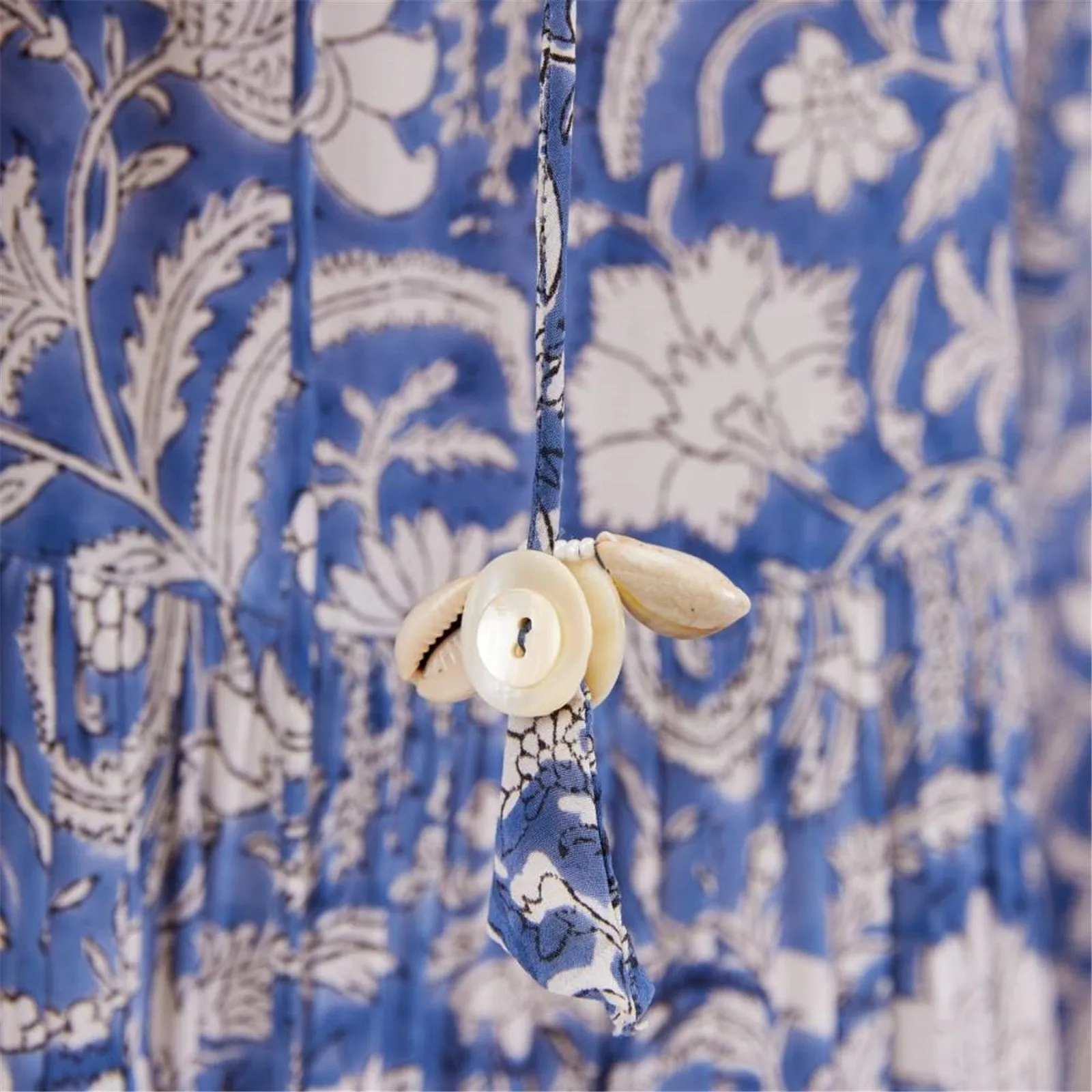 Jasmine Blue Bohemian Tunic sold by rockflowerpaper product image thumbnail 5