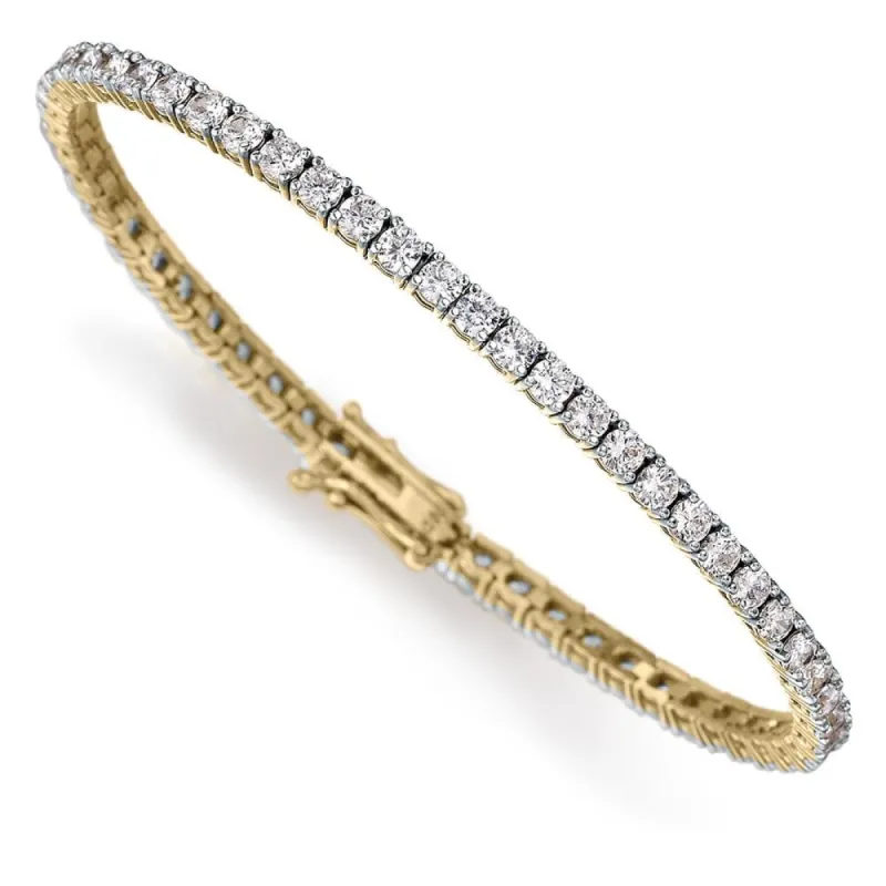 10.50 Carat Divine Tennis Bracelet sold by Tru Diamonds