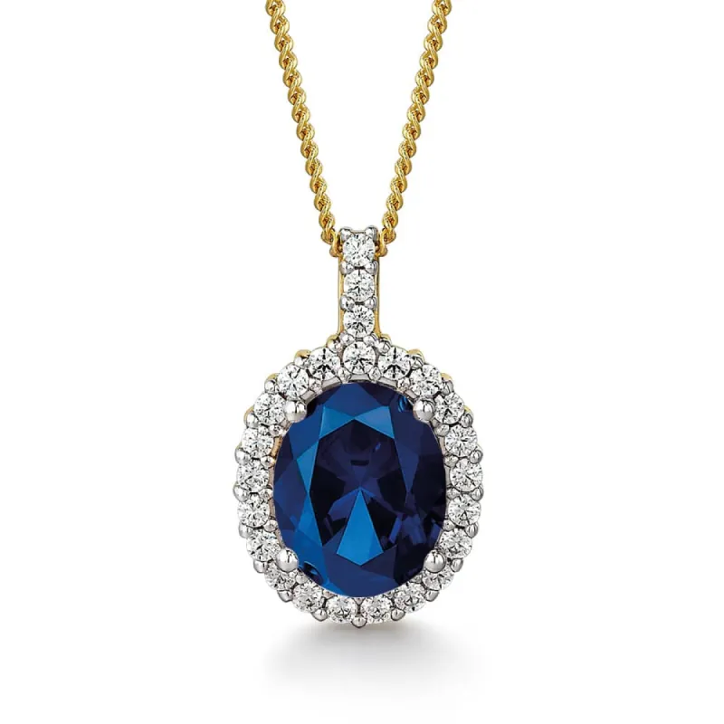 Tru Sapphire Cincature Pendant sold by Tru Diamonds