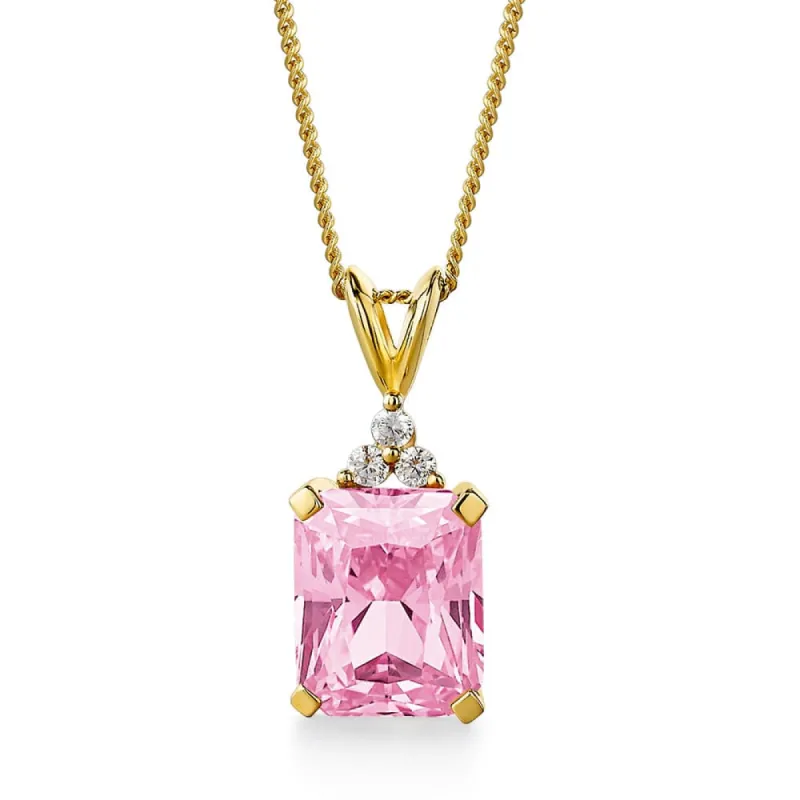 Pink Inspiration Pendant sold by Tru Diamonds