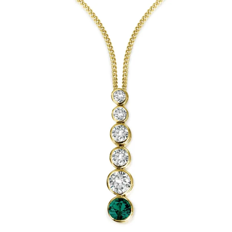 Tru-Emerald Truly Classic Pendant sold by Tru Diamonds