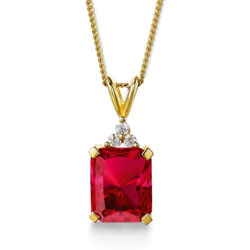 Ruby Inspiration Pendant sold by Tru Diamonds