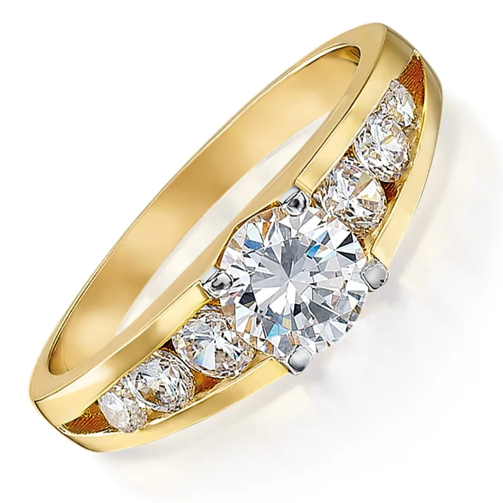 The Dazzler Ring sold by Tru Diamonds product image thumbnail 5