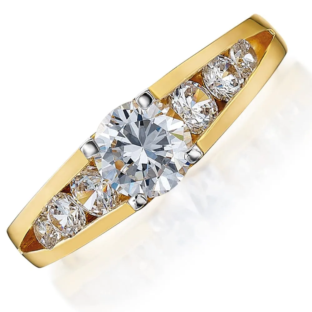 The Dazzler Ring sold by Tru Diamonds product image thumbnail 3