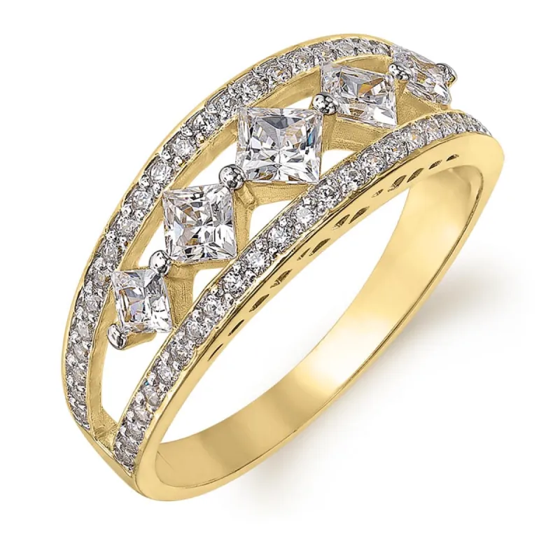 Princess Cut Lace Ring sold by Tru Diamonds